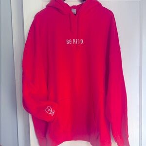 Salmon color Hoodie Sweater